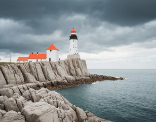 lighthouse on the coast