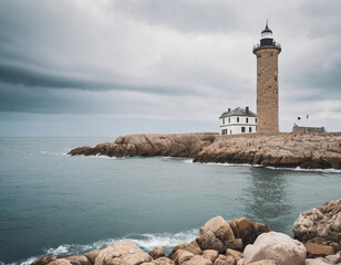 lighthouse on the coast