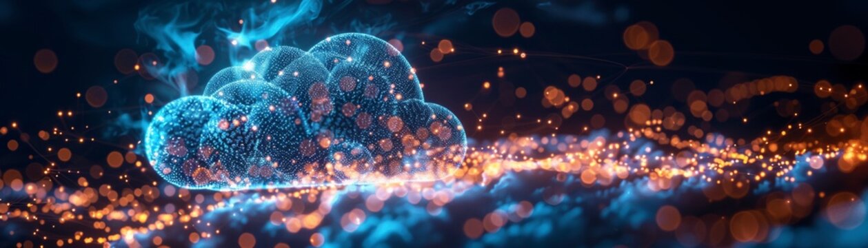 Using AI to break barriers in cloud computing 8K , high-resolution, ultra HD,up32K HD