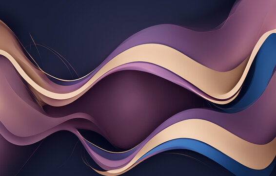 Gold And Purple Abstract Wallpaper For Iphone And Android.
