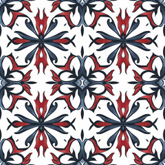 Authentic contemporary printable seamless pattern beautiful wall