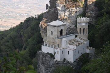 little castle over the mountain
