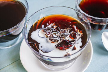 グラスデザート　コーヒーゼリー