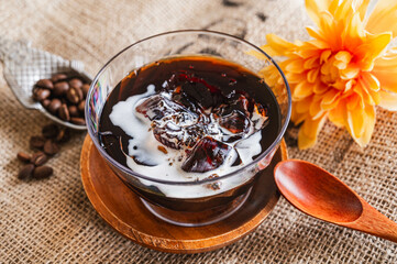 グラスデザート　コーヒーゼリー