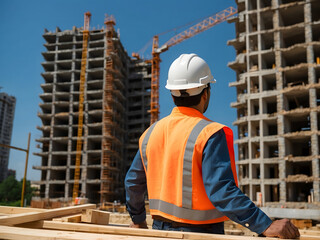 Building construction engineering project devotion with double Labor Day and the importance of workers' design.