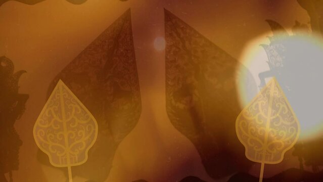 Bumper animation wayang gunungan