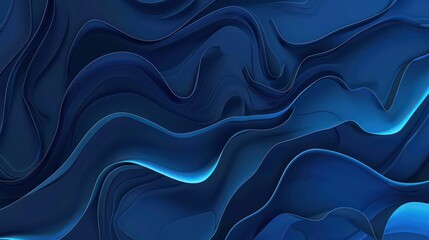 abstract wavy wallpaper with flowing lines and amazing depth