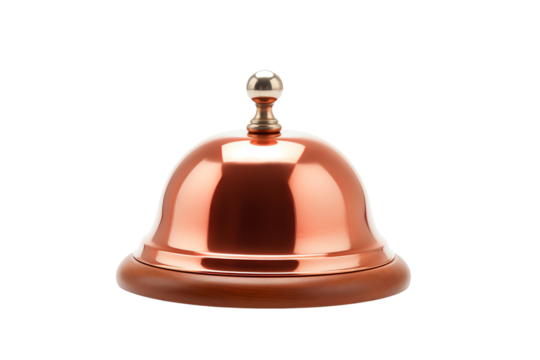 service bell isolated on white background