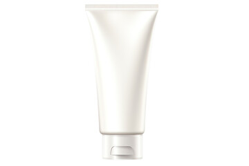 tube of cream isolated