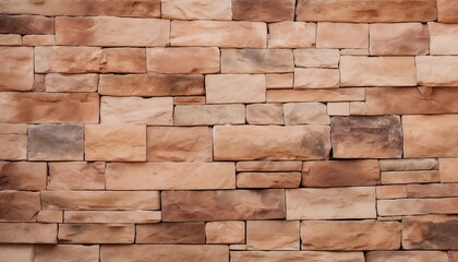 Obraz premium brown brick wall