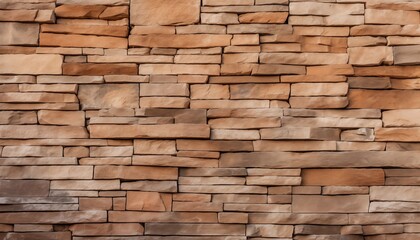 Obraz premium brown brick wall