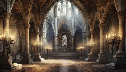 Obraz premium interior of the cathedral