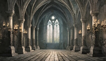 Fototapeta premium interior of the cathedral