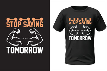 Gym T-shirt design