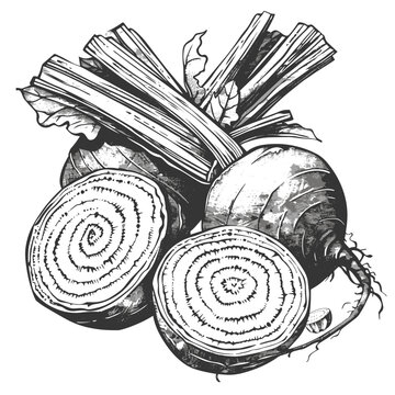 black and white beets drawing clip art preview