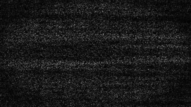 tv screen noise glitch effect. Glitch static white noise television . Tv no signal. Noise overlay texture pattern.