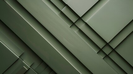 A green background with a series of squares and rectangles