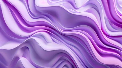 A purple wave with a white background