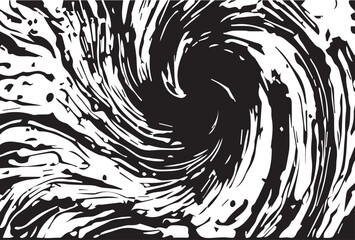 Chalk Stripes. Dark Watercolor Stripes Background. Old Striped Illustration. Grunge Stripe Background. Paint Brush Stroke.