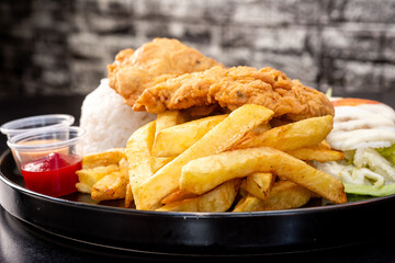 chicken broasted or Fried chicken Broasted chicken is battered and cooked in oil as well, Crispy fried chicken broast