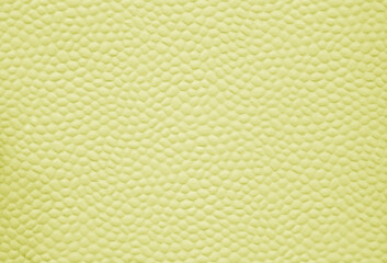 Yellow color bubbled metal sheet abstract pattern.