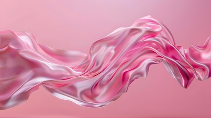 Clear Fabric Flying solid background