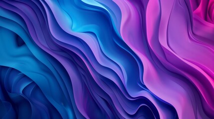 Obraz premium A blue and purple wave pattern