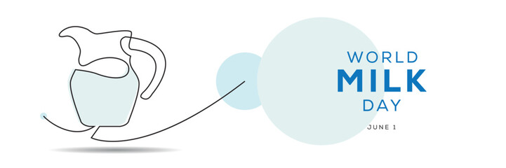 World Milk Day, held on 1 June.