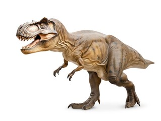 t-rex dinosaur on a white background