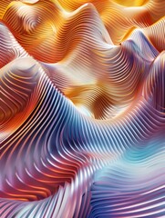 abstract digital art illustration with lines background