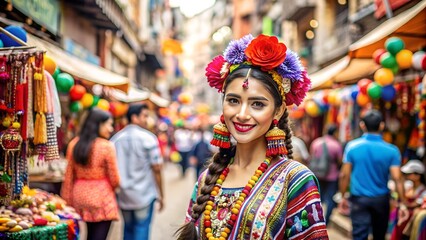 Obraz premium Celebrating Roots at a Cultural Festival