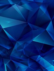Obraz premium blue color geometric background