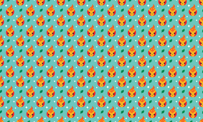 Illustrative Design Seamless Pattern Wallpaper Background