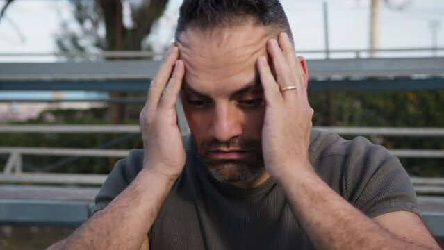 Man Does Head Massage For Headache