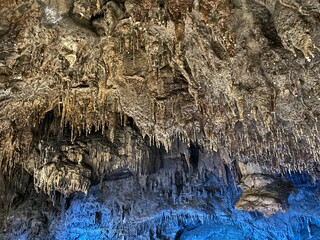A view from Gokgol Cave in Zonguldak, Turkey