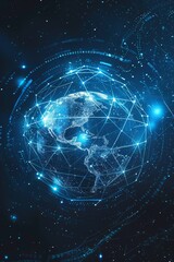 Global online protection eco information vibrant cyberspace network sale