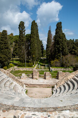 ruins of Roman Odeon of Kos City Kos Island South Aegean Region (Südliche Ägäis) Greece