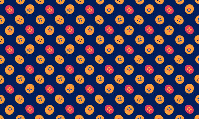 Skeuomorphic Design Seamless Pattern Wallpaper Background