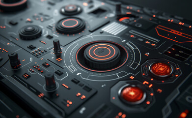 Sophisticated Simplicity: Virtual Reality Control Panel