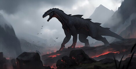 tyrannosaurus iguanodon dinosaur