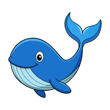 recommend clip art: Whale Cartoon Colored Clipart Illustration 