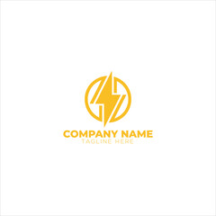 electric logo and icon vector illustration design template
