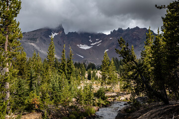 Views from the Broken Top Trail, Three Sisters Wilderness, Oregon