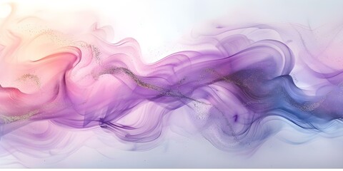 Obraz premium Shimmery metallic ink watercolor with glitter spray in a range of hues. Concept Metallic Ink, Watercolor Techniques, Glitter Spray, Color Range, Shimmery Effect