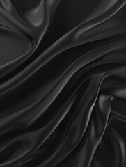 Black gradient background smooth, seamless surface texture