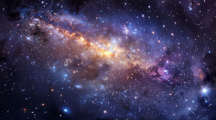 Stunning Landscape Photo of a Majestic Galaxy Capturing the Awe-Inspiring Beauty and Vast Wonders of the Cosmos in Vivid Detail