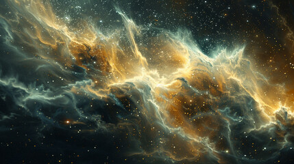 Stunning Macro Photo Captures Intricate Details of a Cosmic Dust Cloud in Space