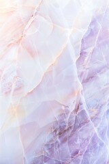 Fototapeta premium Close-up of marble stone texture surface, Pastel marble textured background, Polished quartz slice mineral, Marble geode patterned texture, Macro detail Agate or Amethyst slice, AI generated