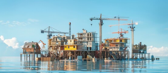 construction plan architecture miniature architect