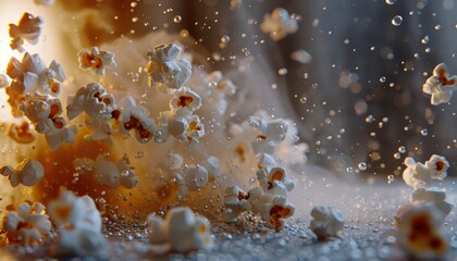 Popcorn, as seen from on top